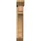 Ekena Millwork Merced Slat Rough Sawn Bracket w/ Offset Brace, Western Red Cedar, 6"W x 22"D x 34"H BKT0604X22X34MRC06RWR - alternate 4